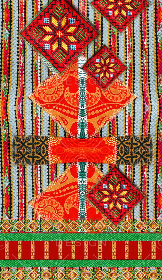 民族风印花华亿平台图片