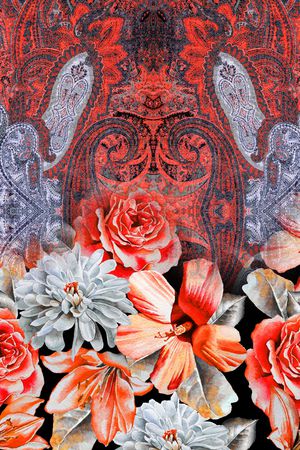 民族风印花华亿平台图片