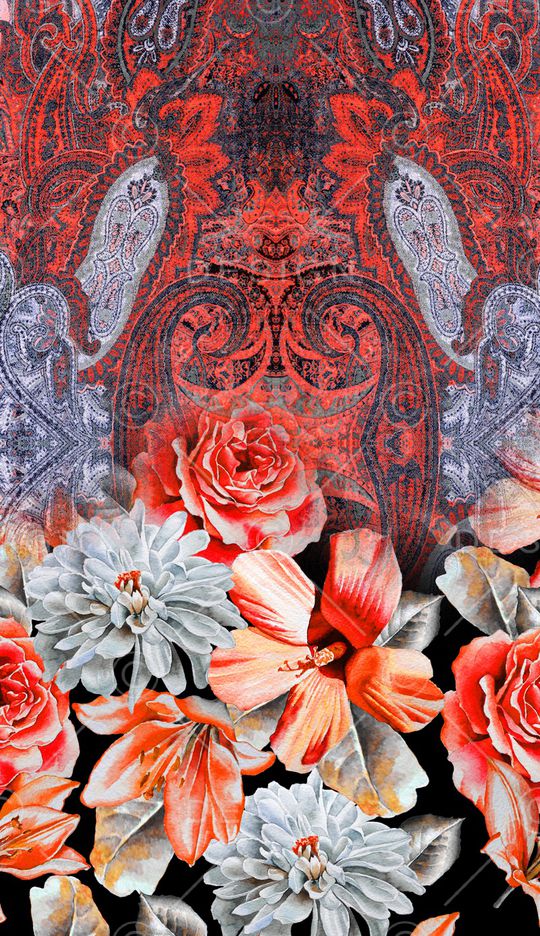 民族风印花华亿平台图片