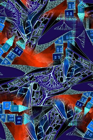 民族风印花华亿平台图片