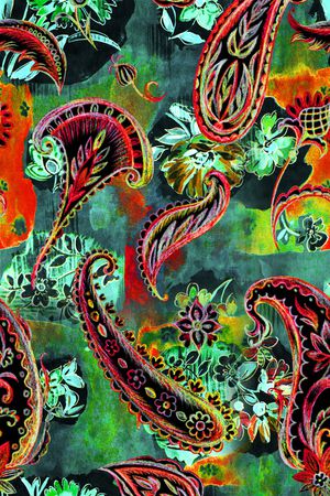 民族风印花华亿平台图片