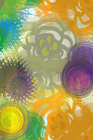 抽象印花华亿平台图片