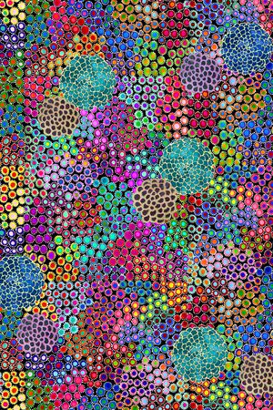 波点印花华亿平台图片