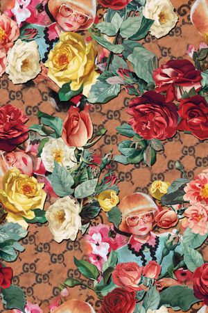 复古印花华亿平台图片