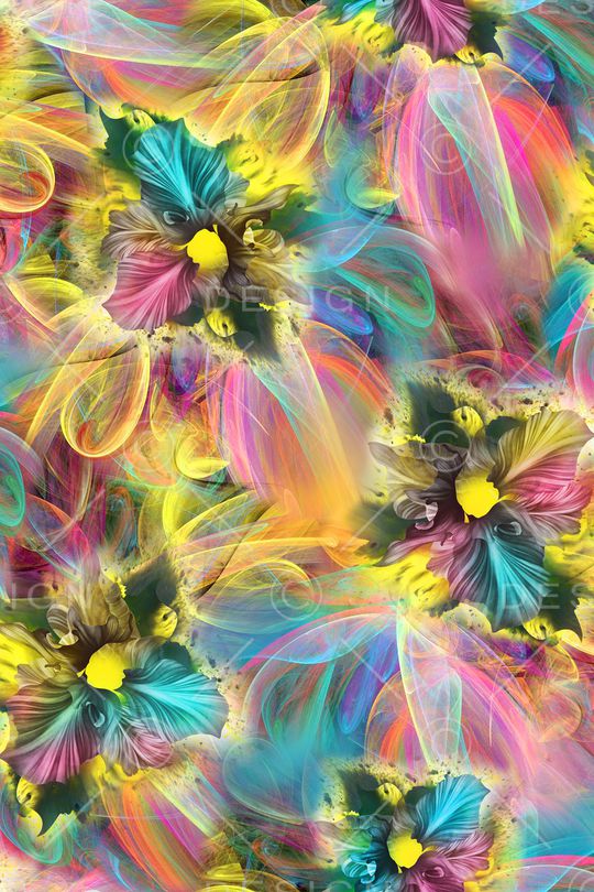 分形印花华亿平台图片