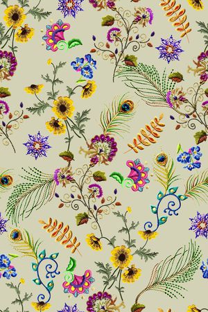 民族风印花华亿平台图片