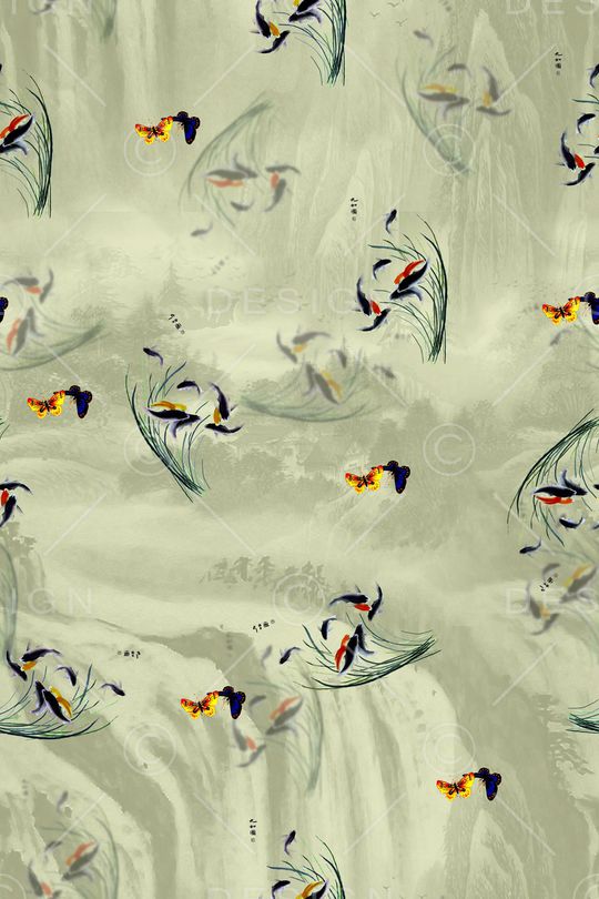 卡通印花华亿平台图片