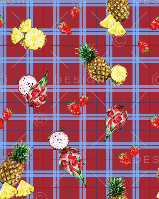 格子印花华亿平台图片