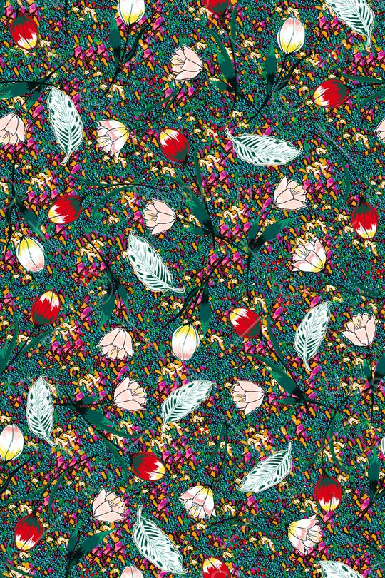 民族风印花华亿平台图片