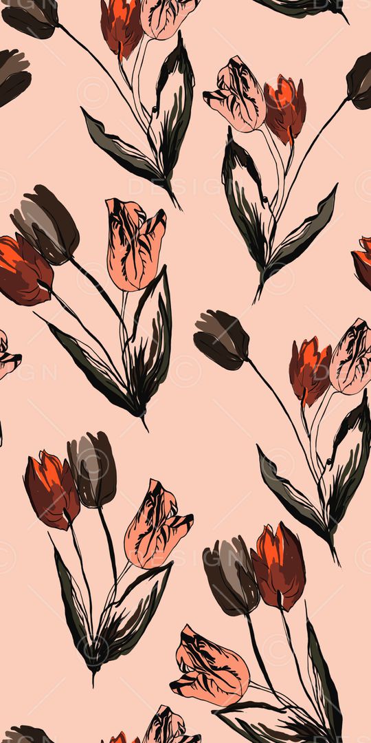 郁金香印花华亿平台图片