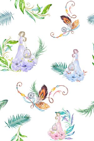 民族风印花华亿平台图片