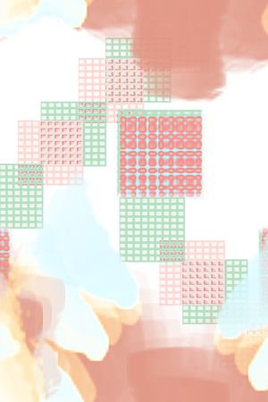 抽象印花华亿平台图片