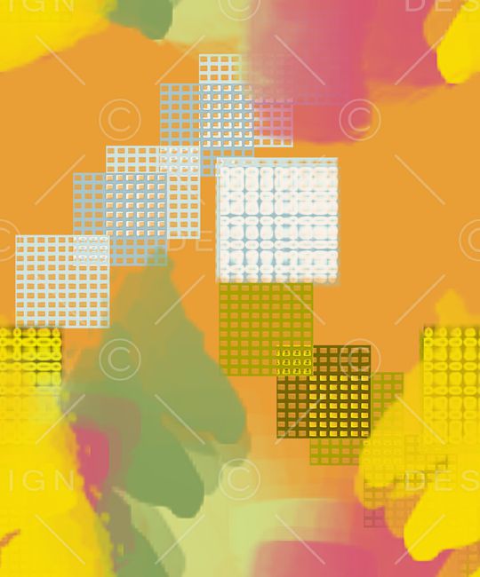 抽象印花华亿平台图片