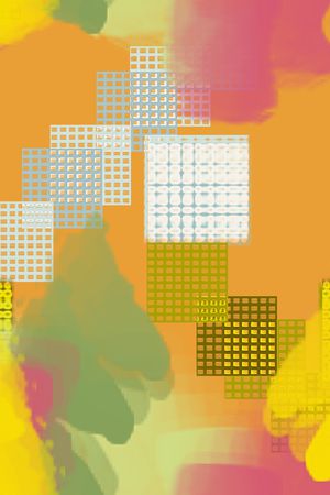 抽象印花华亿平台图片