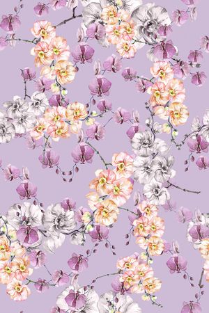 小碎花印花华亿平台图片