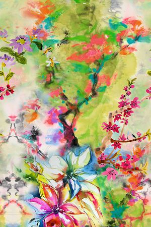 梅花印花华亿平台图片