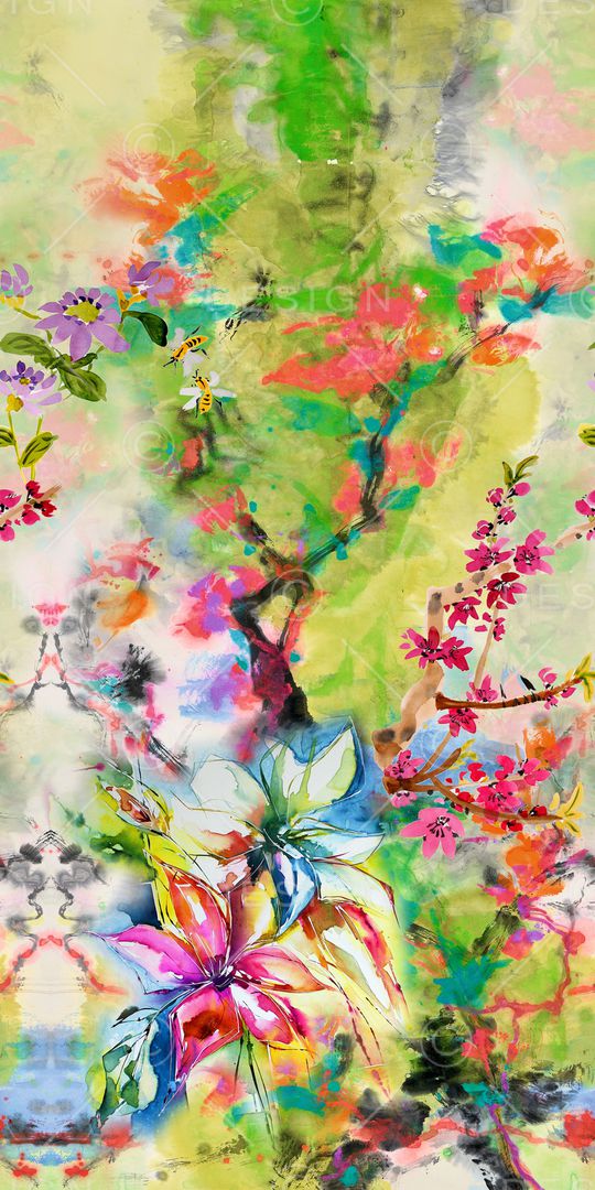 梅花印花华亿平台图片