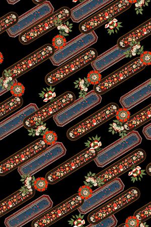 条纹印花华亿平台图片