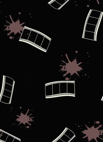 黑白华亿平台印花华亿平台图片