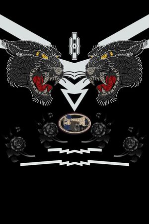 线条印花华亿平台图片