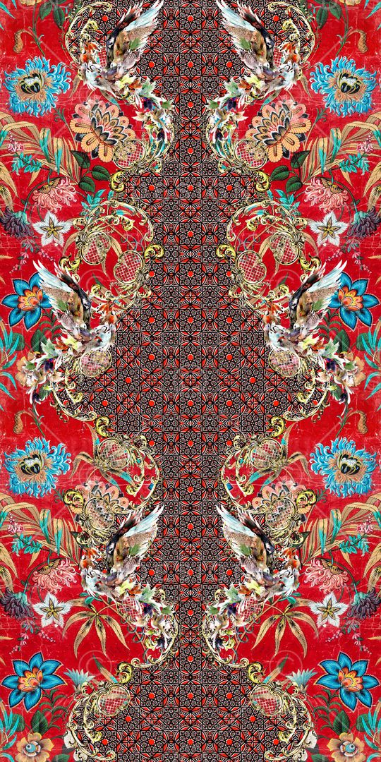 鸟印花华亿平台图片