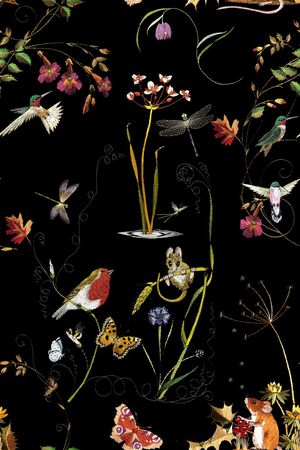 鸟印花华亿平台图片