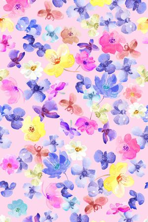 小碎花印花华亿平台图片