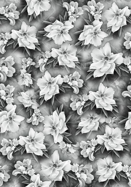 牡丹印花华亿平台图片