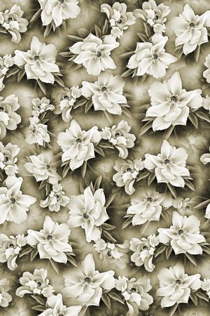 牡丹印花华亿平台图片