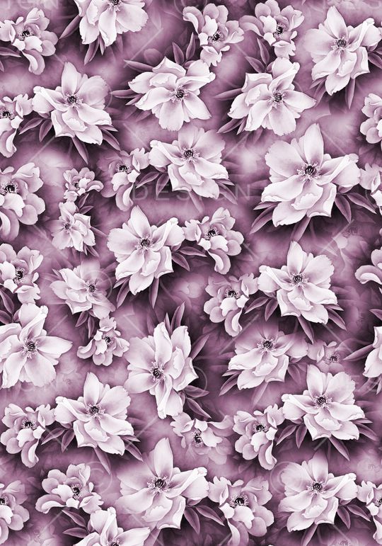 牡丹印花华亿平台图片