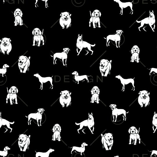 黑白华亿平台印花华亿平台图片