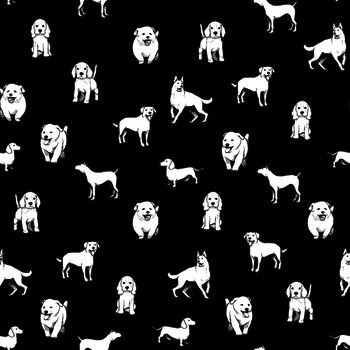 黑白华亿平台印花华亿平台图片