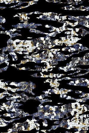 抽象印花华亿平台图片