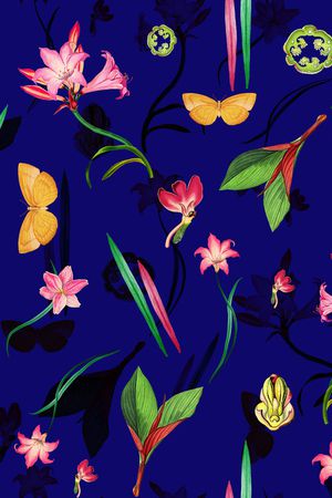 植物印花华亿平台图片