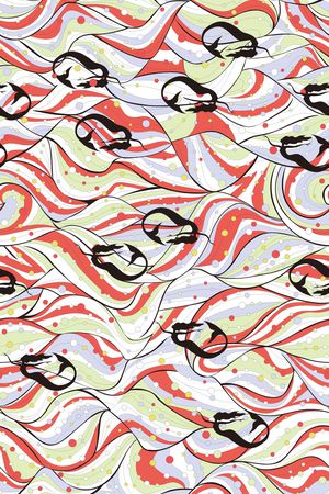 春夏华亿平台印花华亿平台图片