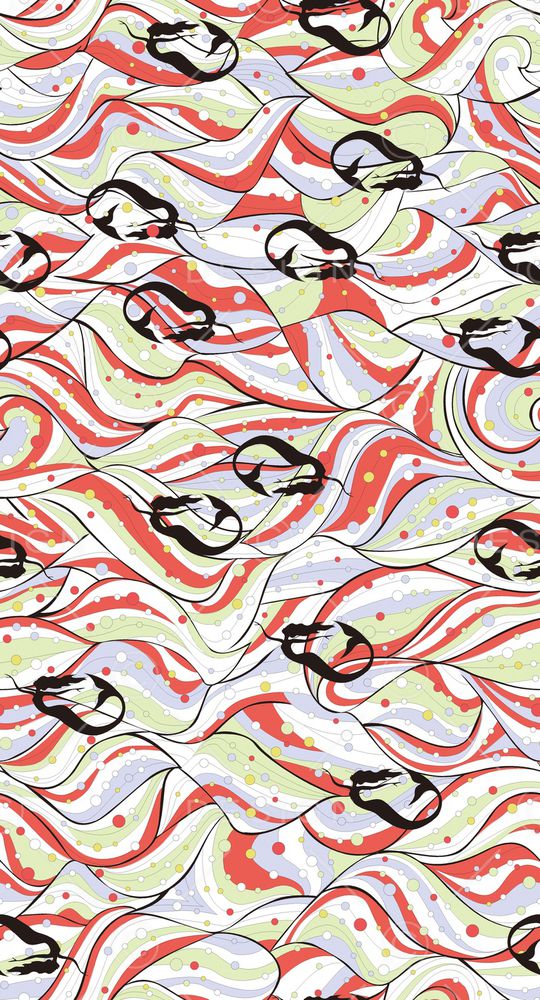 春夏华亿平台印花华亿平台图片