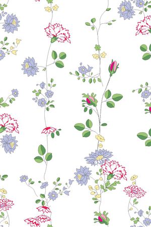 小碎花印花华亿平台图片