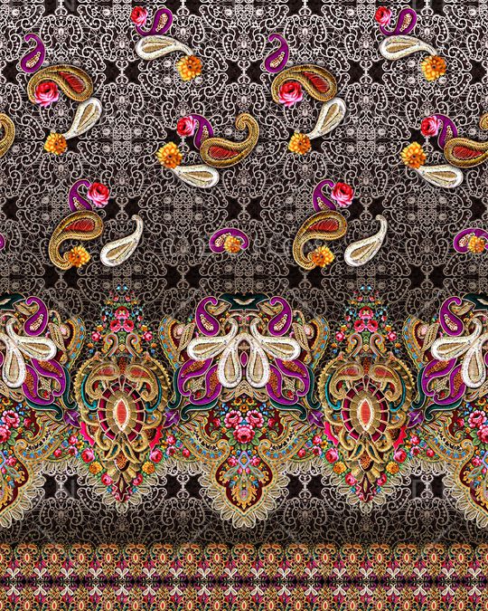 民族风印花华亿平台图片