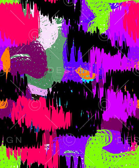 抽象印花华亿平台图片