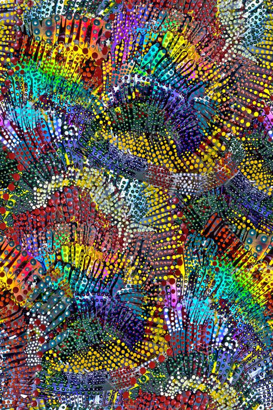 波点印花华亿平台图片