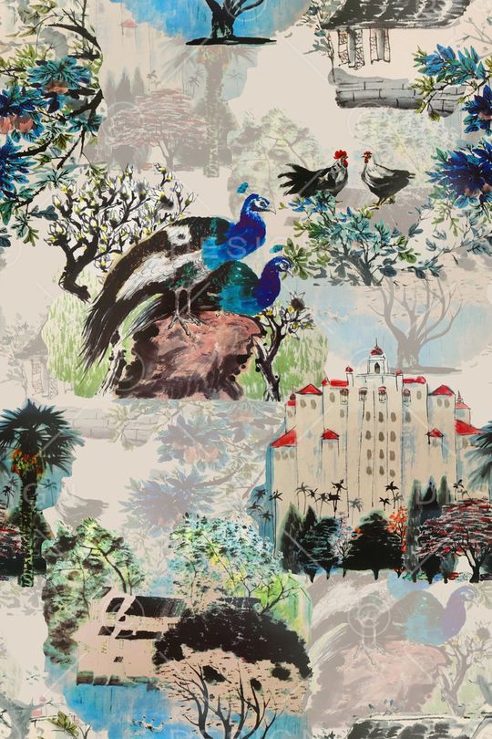 肌理印花华亿平台图片