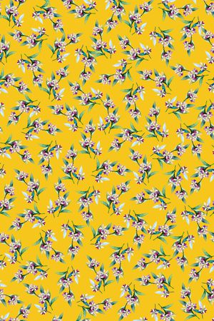 小碎花印花华亿平台图片