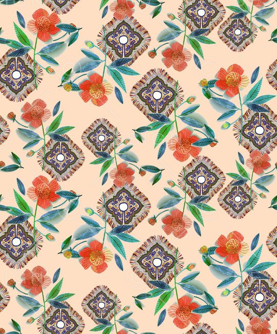 数码华亿平台印花华亿平台图片