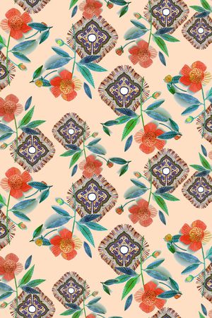 数码华亿平台印花华亿平台图片