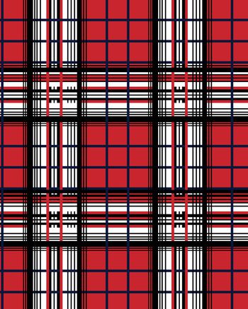 格子印花华亿平台图片