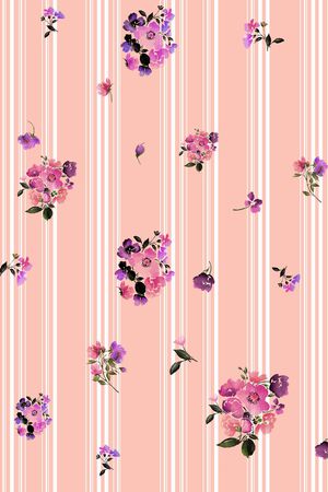 条纹印花华亿平台图片