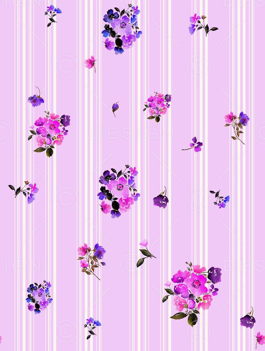 条纹印花华亿平台图片