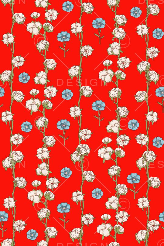 小碎花印花华亿平台图片