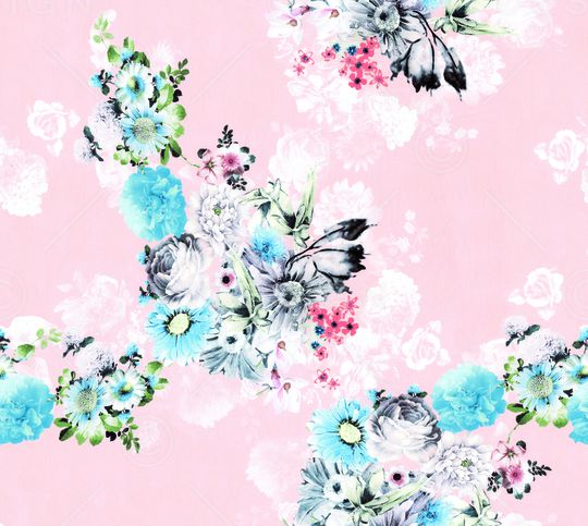 小碎花印花华亿平台图片