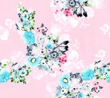 小碎花印花华亿平台图片